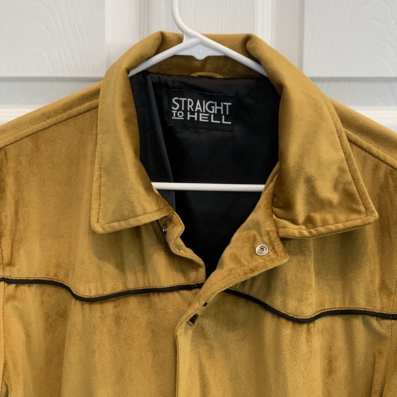 Straight to hell Mens Jackson Jacket - Picture 2 of 13